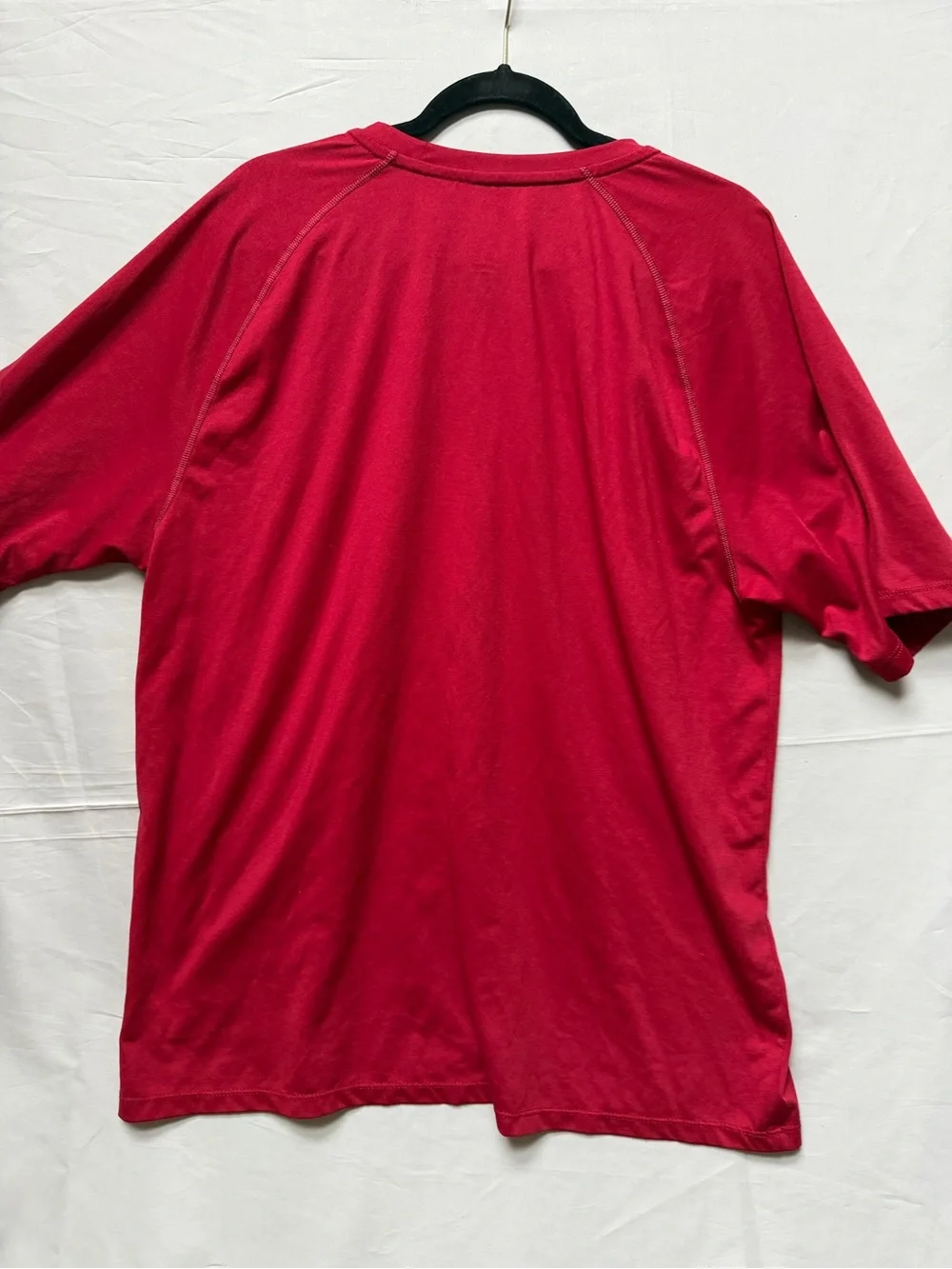 adidas Men’s Red Short-Sleeve 'REAL' Graphic Tee size XL